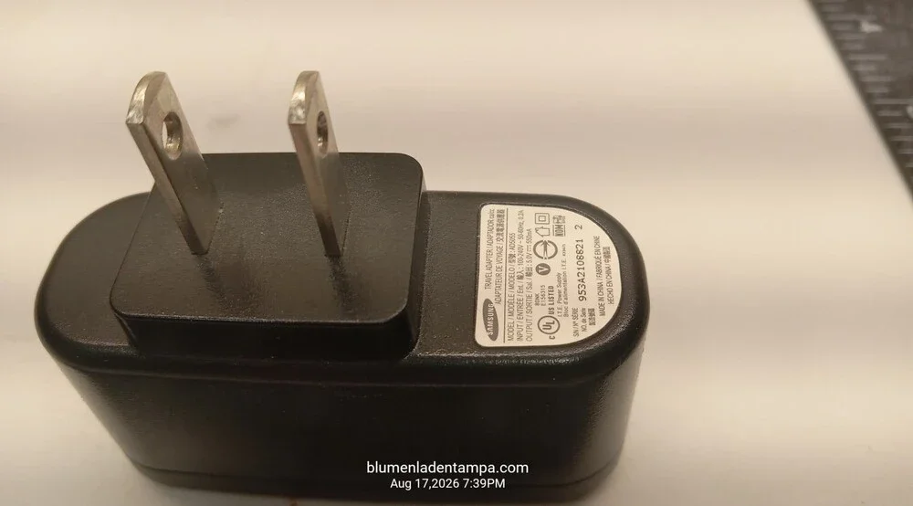 Samsung AD5055 Travel Adapter Wall Charger 5.0V 550mA Black USB-A